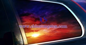 nano tungsten trioxide applied for windshield thermal insulating coating picture