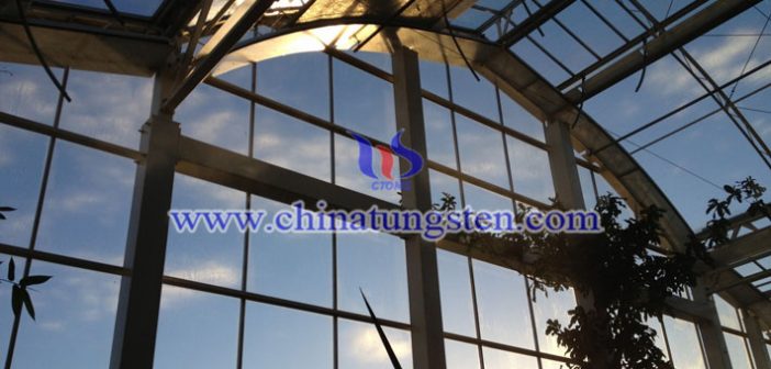 Cs0.32WO3 applied for sun protection glass picture