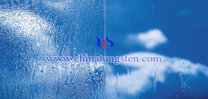 Cs0.32WO3 applied for transparent glass coating picture