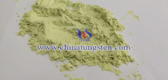 nano tungsten oxide applied for nano heat insulation material image