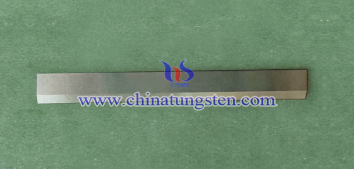 tungsten carbide scraper applied for cutting mask machine picture