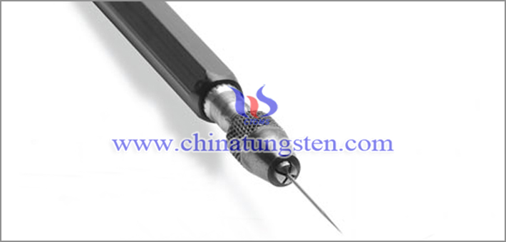 tungsten needle applied for inner ear anatomy picture