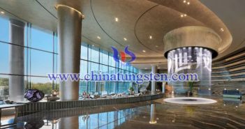 tungsten oxide applied for hotel lobby heat insulation coating picture