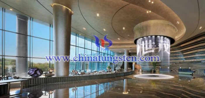 tungsten oxide applied for hotel lobby heat insulation coating picture