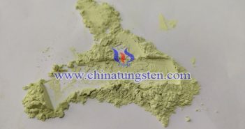 yellow tungsten oxide applied for new radiation shielding material picture