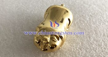 gold plated tungsten pig picture