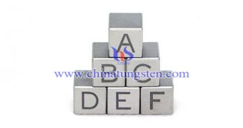 tungsten alloy cube picture