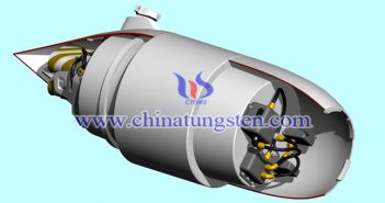 tungsten heavy alloy applied for warhead picture