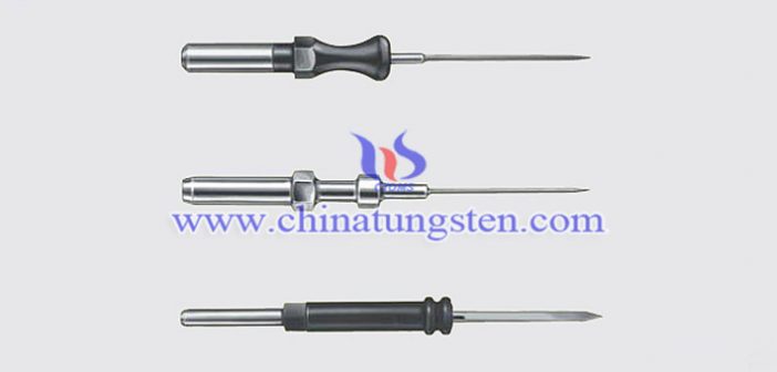 minimally invasive tungsten needle electrode picture