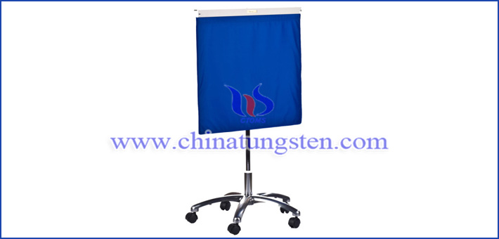 polymer tungsten curtain applied for mobile CT scanner picture