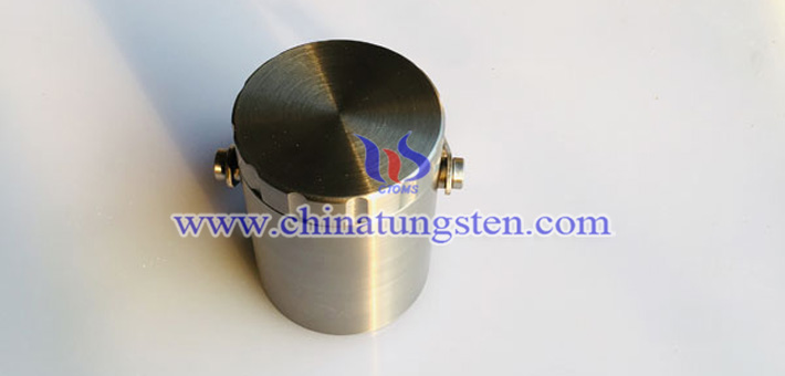 tungsten alloy medical protective jar picture