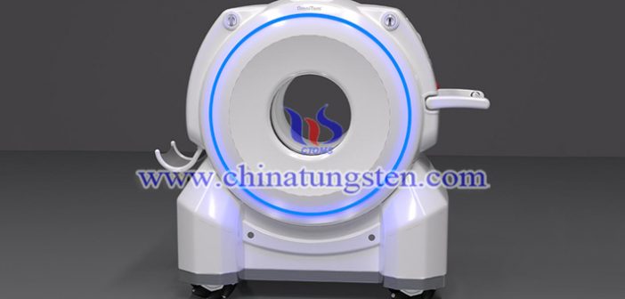 tungsten alloy tube applied for mobile CT scanner picture