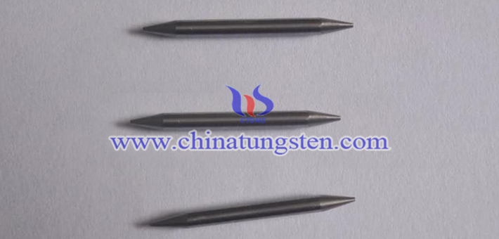 tungsten needle with two tips image