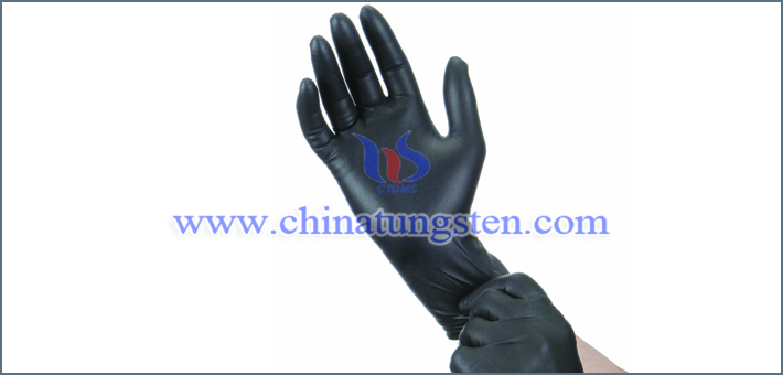 tungsten rubber glove image