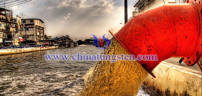 yellow tungsten oxide applied to industrial sewage picture