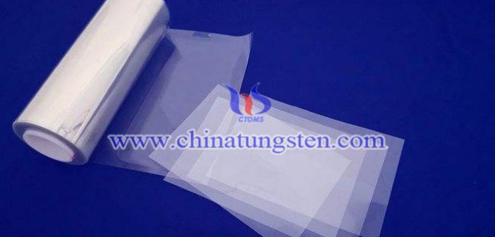 yellow tungsten oxide film applied for package security label picture