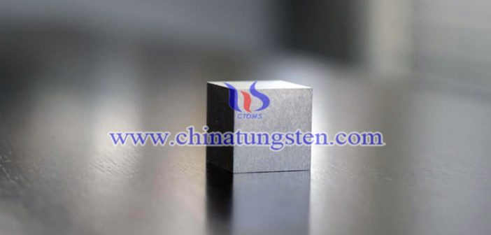 military tungsten alloy cube picture