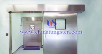 radiation-proof tungsten alloy door application picture