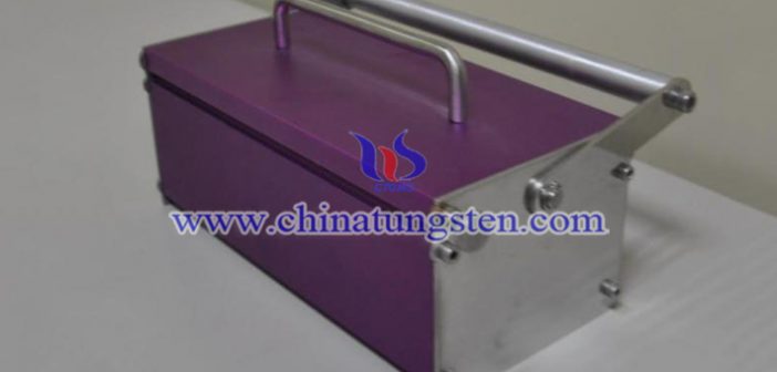 tungsten alloy syringe protective box picture