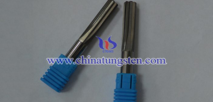 tungsten carbide straight flute reamer image