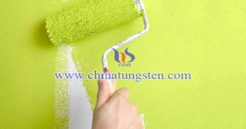 yellow tungsten oxide applied for air purification composite coating picture