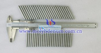 polished molybdenum rod picture