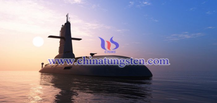 tungsten alloy submarine counterweight picture