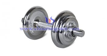 tungsten dumbbell image