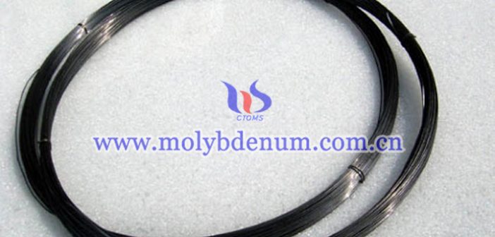 black molybdenum wire picture