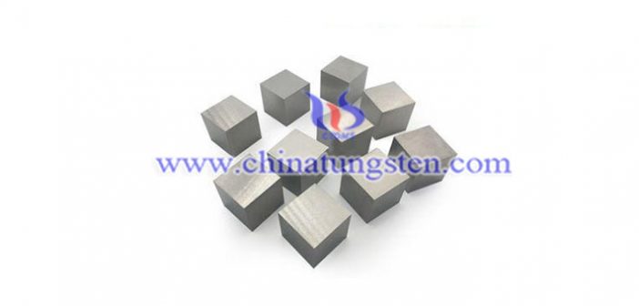 military used tungsten alloy cube image