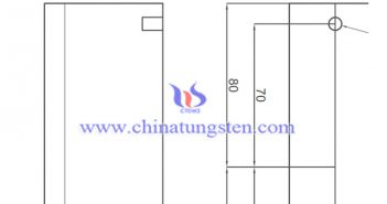 tungsten alloy customized part image