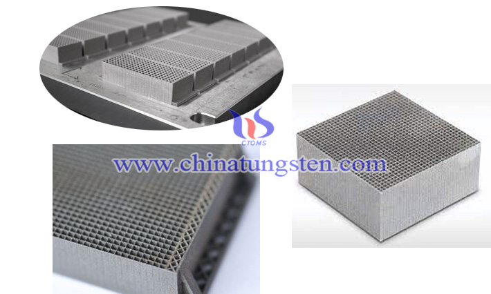 3D printing pure tungsten parts photo