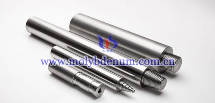 glass melting molybdenum electrode photo