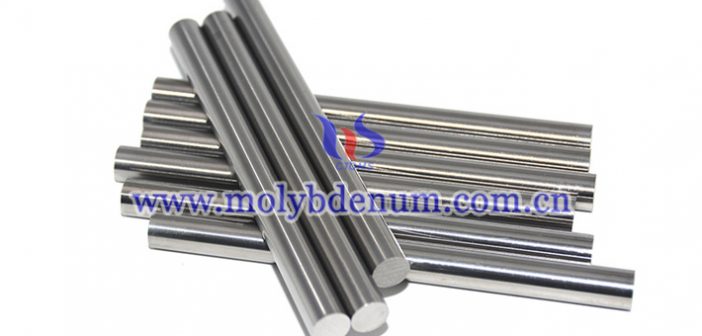 polished molybdenum rod photo