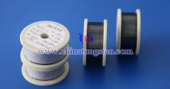 tungsten wire for knitting for cut-resistant cloth photo