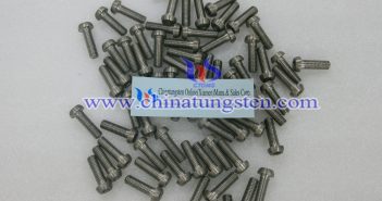 Tungsten alloy screws photo