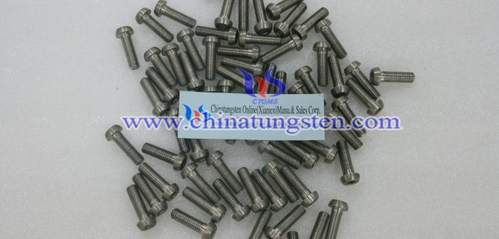 Tungsten alloy screws photo