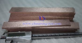 tungsten copper bar picture