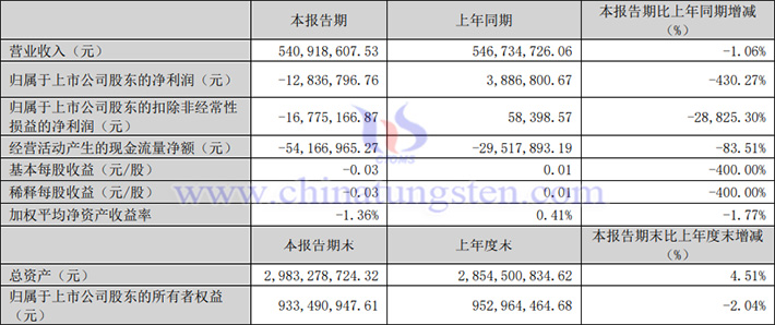 溫州宏豐2024年第一季度業(yè)績報(bào)告圖片